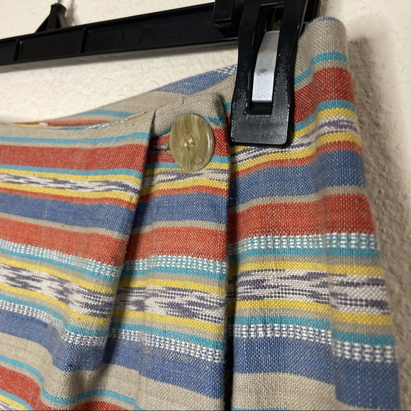 Vintage Southwest Boho Style Wrap Maxi Skirt - Picture 3 of 6